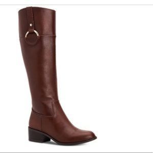 🤎Alfani Briaahl Riding Boots Wide Calf 🤎 NWOT